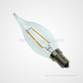 C35-L 3W B22 base led filament bulb 240lm with stable performance